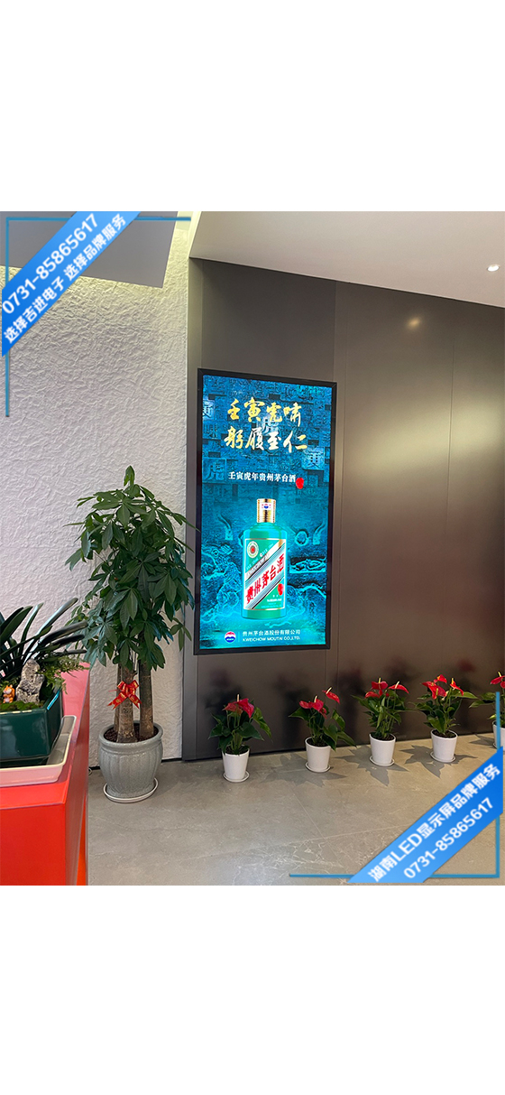 长沙岳麓区某连锁专柜LED显示屏
