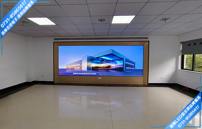 株洲某县城综治监控指挥中心LED显示屏